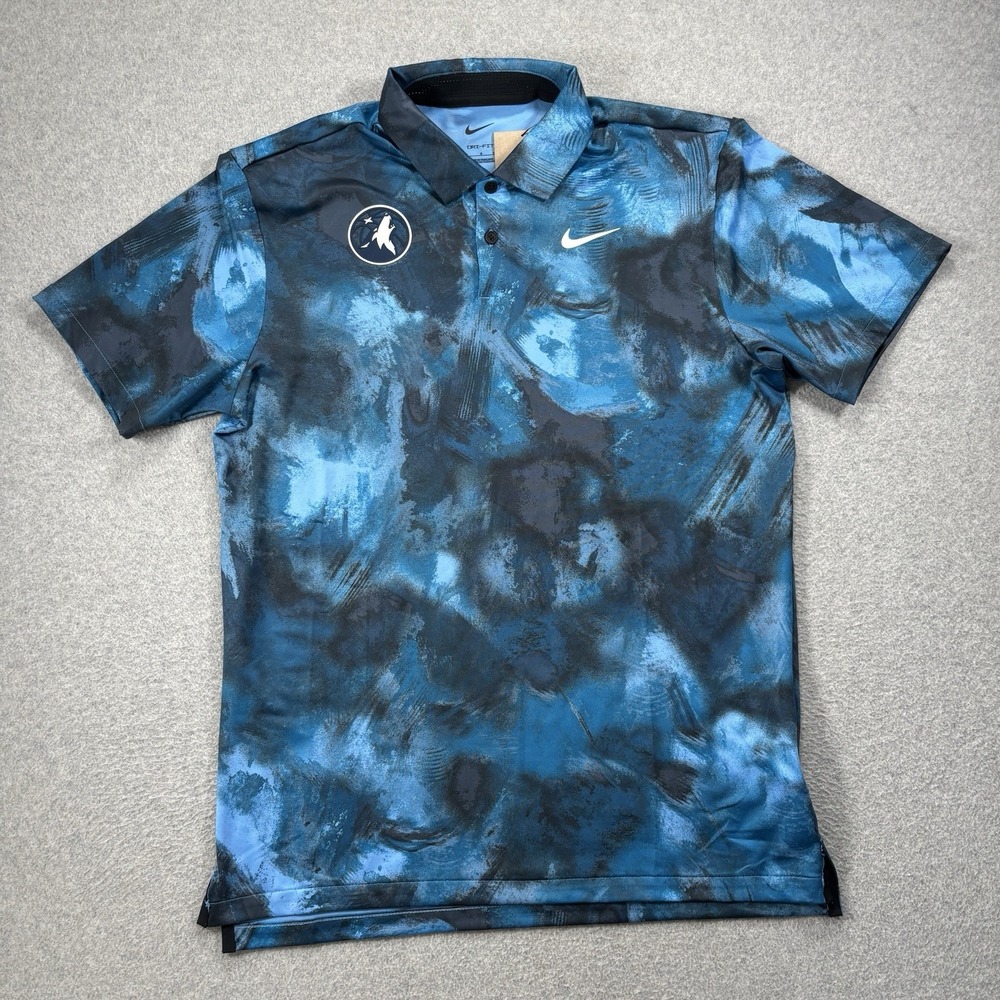 Minnesota Timberwolves Nike Dri Fit Blue Collar Golf Polo NWT SMALL